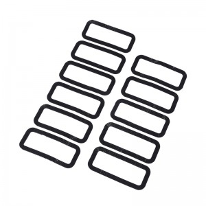 Flame Retartent PE Vedenpitävä vaahtoneliö musta vaahto 30 ~ 45 asteen pakkaus XPE vedenpitävä vaahto