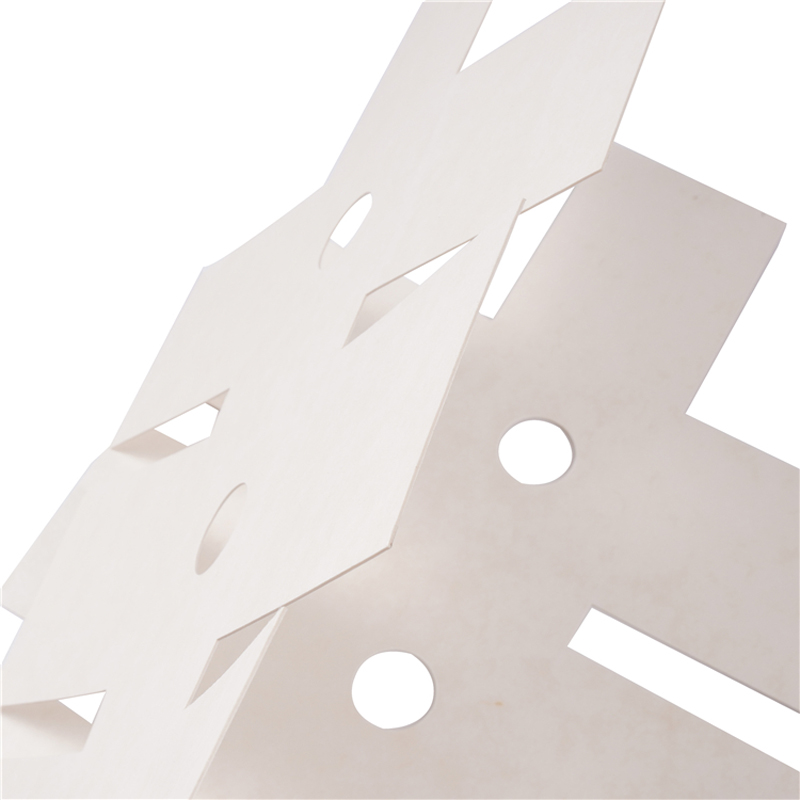 Lämpötilan kestävä valkoinen aramid-paperi, helppo taittaa ja muodostaa aramid-paperi, 0,2 mm komposiittieristyspaperi